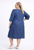 Picture of CURVY GIRL DENIM DRESS V NECK